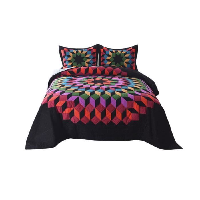 Couvre Lit Violet 230x250 Cdiscount