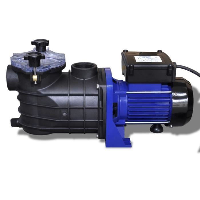 Pompe filtration piscine 800 W Bleu bassin piscine filtration professionnelle