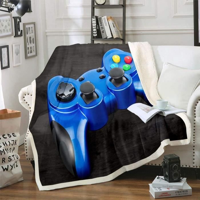 Couverture Pour Enfants,Hommes,Filles,Console De Jeu Moderne,Boutons D