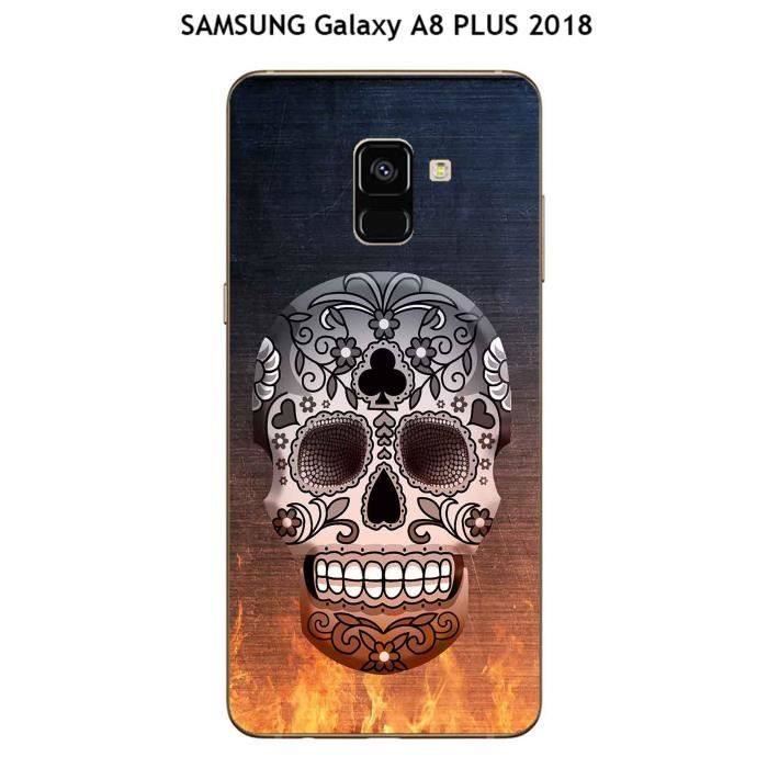 Coque SAMSUNG Galaxy A8 PLUS 2018 design Tete de m