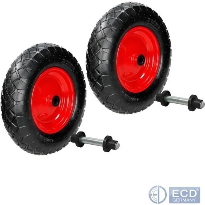 Roue Chariot roues pneus pneumatique trolley wheel barrow brouette 4.80/4.00-8 