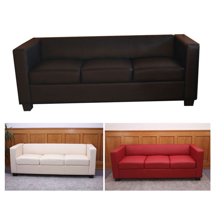 Sofa rouge pas cher Le Mobilier