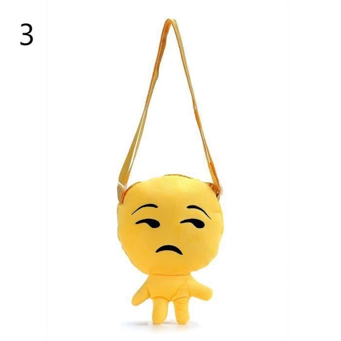 Ht Enfants Mignons Bebe Garcon Fille Emoticone En Peluche Sac A Bandouliere Ecole Du Corps Cadeau 3 Htbdh4b Achat Vente Sac A Dos Cdiscount