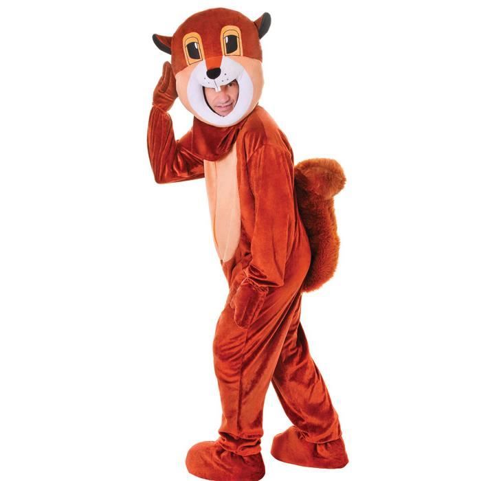 deguisement ecureuil adulte