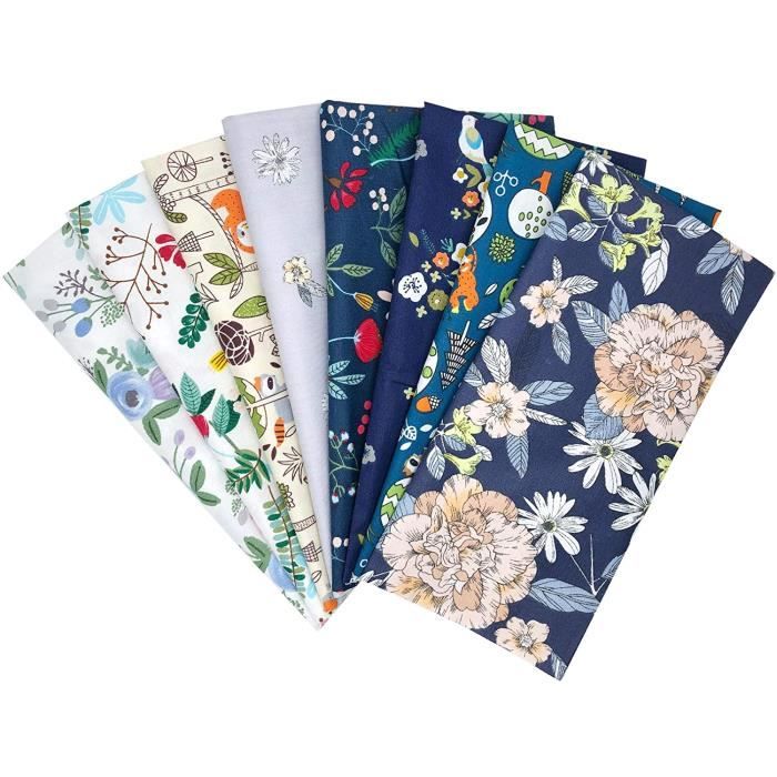 Gris Vert Fleurs 100% Coton Tissu largeur 160 cm à coudre patchwork Art Craft
