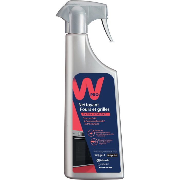 Wpro ODS413/2: Spray dégraissant pour four 500 ml