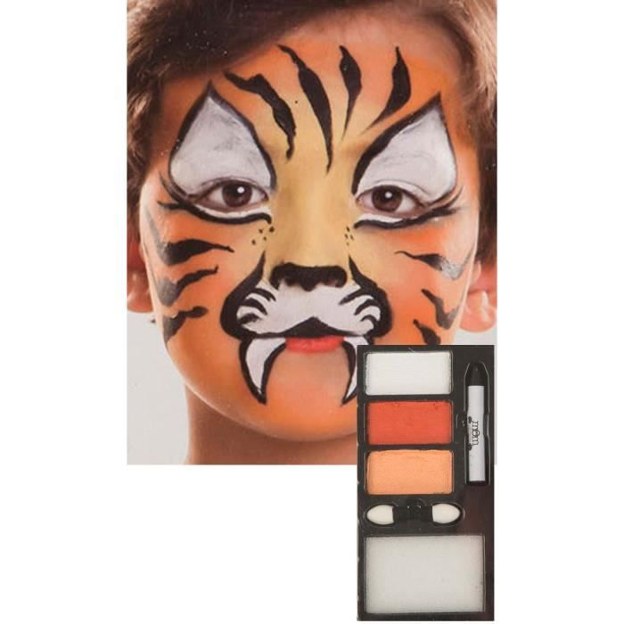 Kit de maquillage pour tigre pour enfants