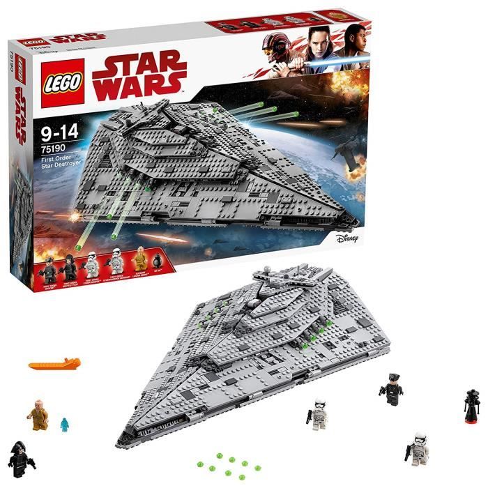 LEGO Star Wars - First Order Star Destroyer - 75190 - Jeu de Construction