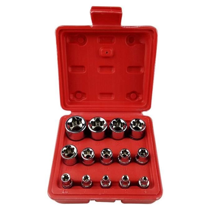 DAYUAN 46 pcs 1/4 Pouce Jeu de Douilles Outil de Reparation de Voiture