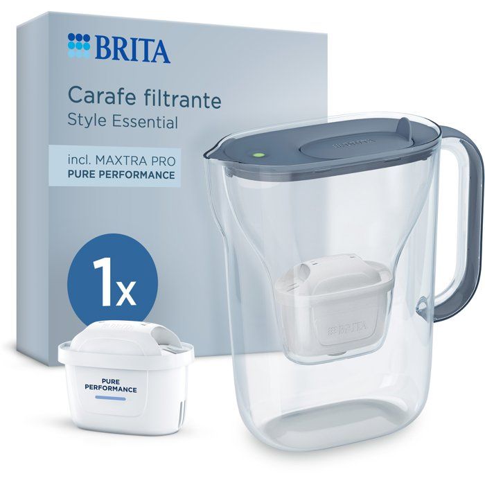 Carafe Filtrante BRITA Style Essential – Capacité 2,4L, 2 Filtres Maxtra Pro - vue 2