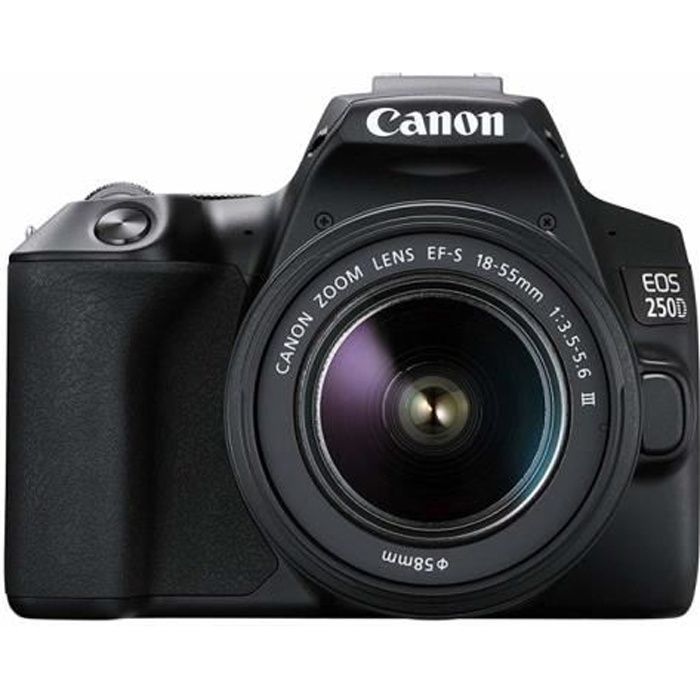 CANON EOS 250D KIT EF-S 18-55mm F3.5-5.6 III Black