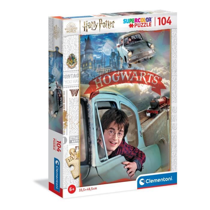 Puzzle - CLEMENTONI - Harry Potter - 104 pièces - Pour enfants de 6 ans ...