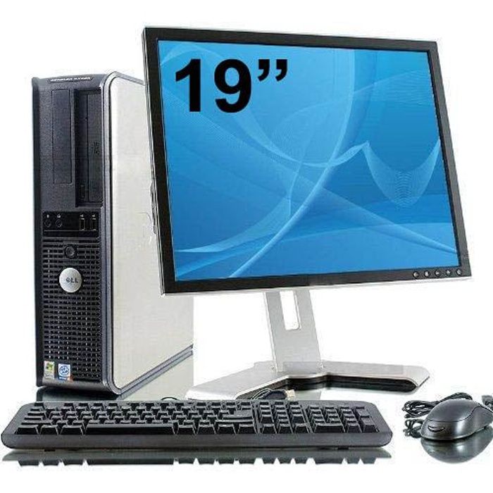 Achat PC Portable DELL OPTIPLEX 380 + TFT 19 pas cher