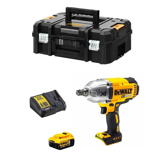 Clé à Chocs DEWALT DCF899 5 0 Ah 18 V Sans fil Professionnelle
