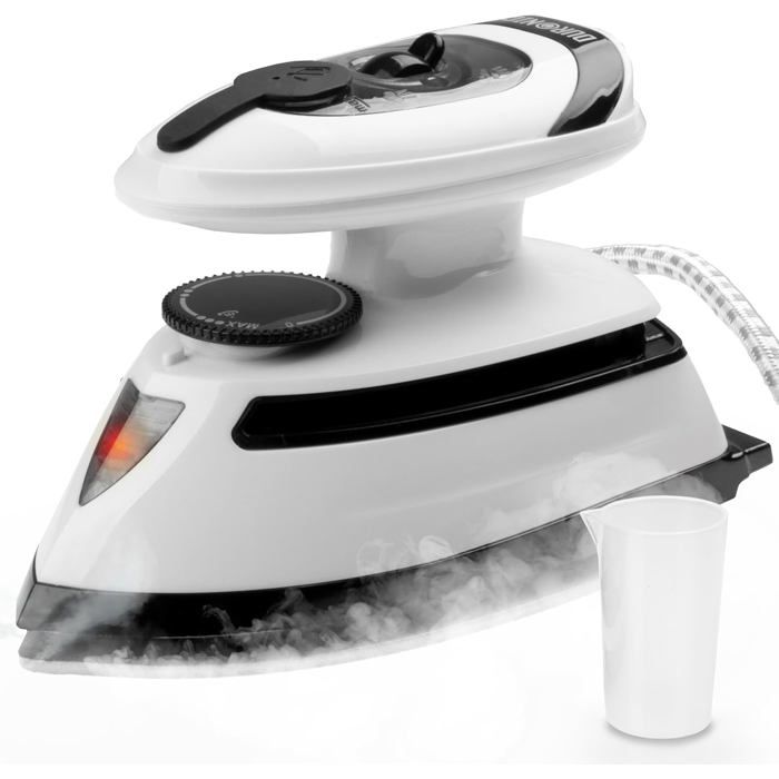 Duronic SI4 WB Fer à Repasser à Vapeur de Voyage 420W Mini fer à repasser avec réservoir deau de 30 ml Fer à Vapeur Transportable - Duronic