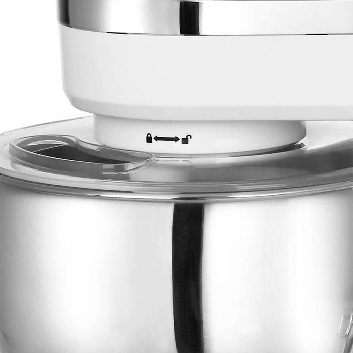 EMERIO KM-123117 Robot de cuisine 1000 W blanc acier inoxydable