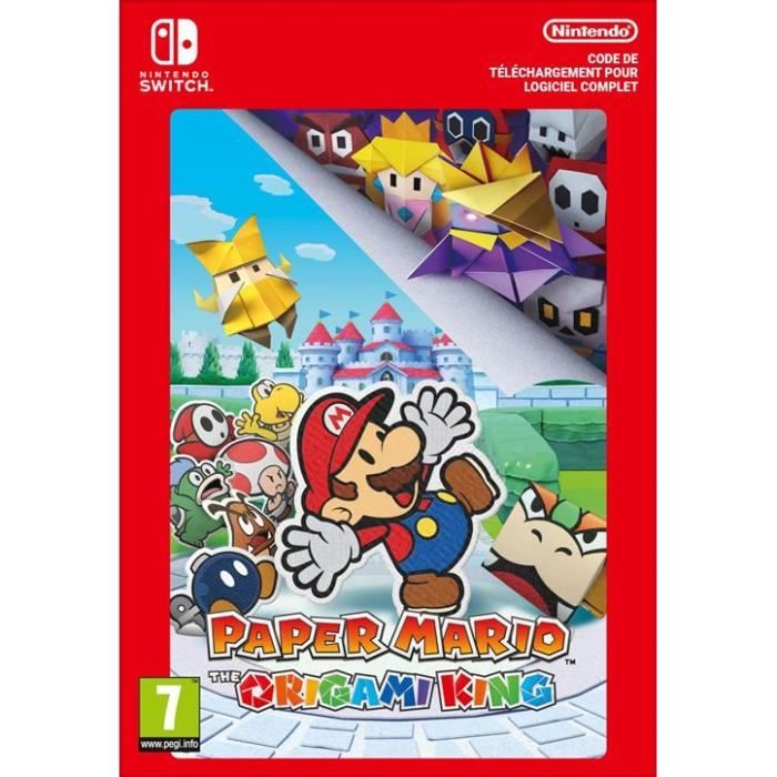 Paper Mario: The Origami King • Code de téléchargement pour Nintendo Switch