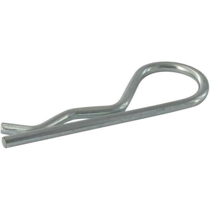 Épingles bêta - Longueur : 73 mm, diamètre : 4,09 mm, pour axe de 12,7 mm