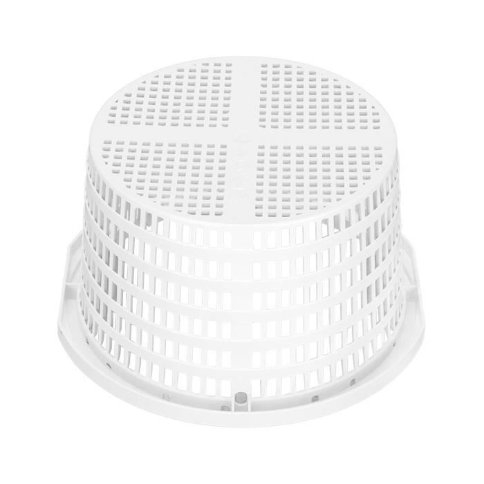 Panier D’Écumoire Piscine Gris – Panier Filtre Remplacement Robuste En Résine, Compatible La Plupart Piscines Hors Sol & Enterrées