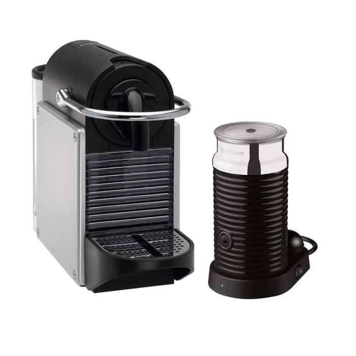 Magimix Nespresso Pixie Aluminium Avec Aeroccino Buse Achat Vente Machine A Cafe Cdiscount