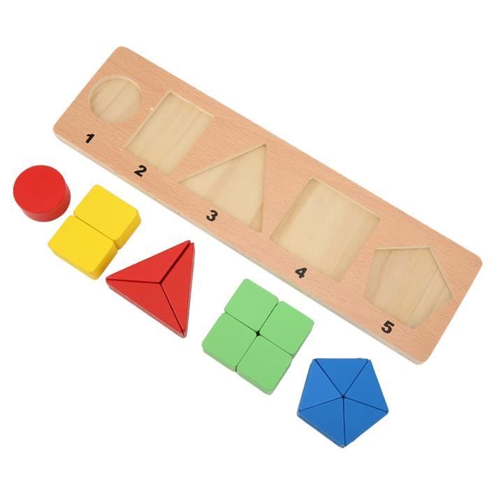 Puzzle en bois Montessori pour bébé | Jouets de Bois
