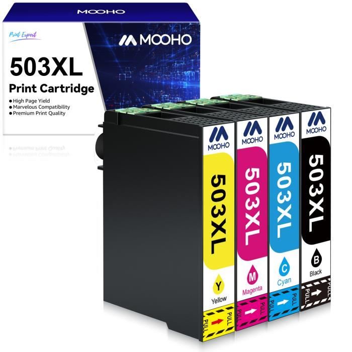 MOOHO Cartouche d'encre Compatible pour Epson 603 XL 603XL
