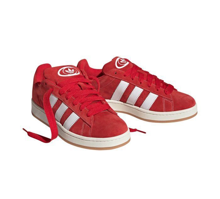 Chaussures Adidas Campus 00S Unisex Rouge H03474 Cuir Lacets Adulte Plat Rouge Cdiscount Chaussures