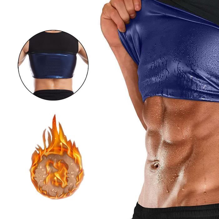 Débardeur Gilet top de sudation homme Sauna Amincissant Shapewear