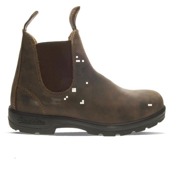 Blundstone Basket Style 585 - BLUNDSTONE - Homme - Marron - Brun - Plat - Textile - Lacets