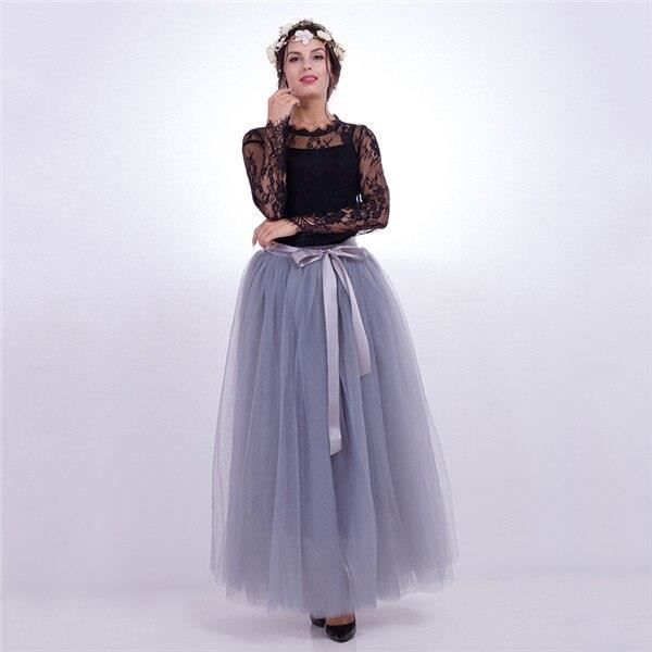 jupe tutu longue