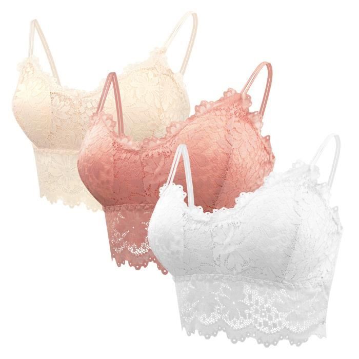 Brassi&egrave;re de Sport Femme - Lot de 3 pcs -