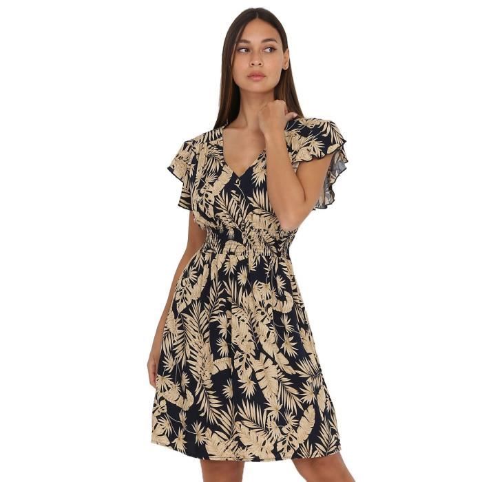 Robe Patineuse Lipsy London - Bleu Et Blanc, Taille UK 4 - Style Midi Parfait Pour Sortie