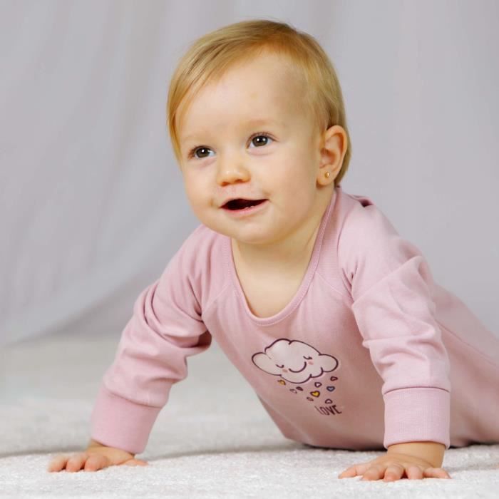 Pyjama bébé fille Charanga Mikita - rosa - 0 mois Rosa - Cdiscount
