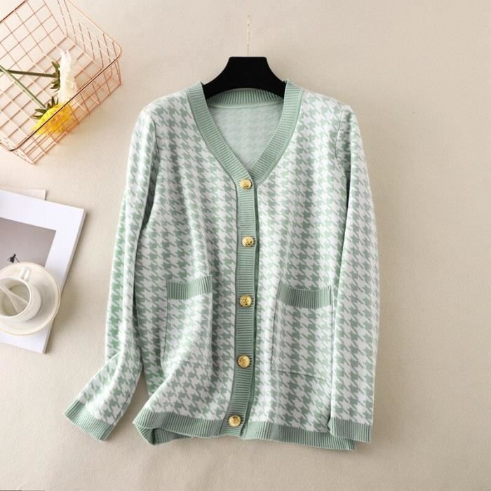 BERESIA Cardigan Court à Manches Longues Col V Pour Femme - Tricot Léger Et Doux, Idéal Pour Superpositions Élégantes