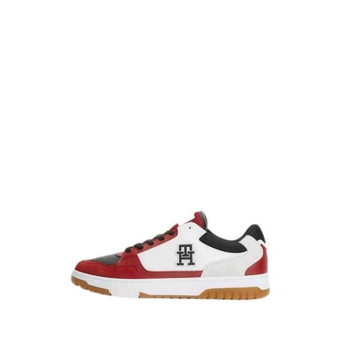 basket tommy hilfiger femme rouge