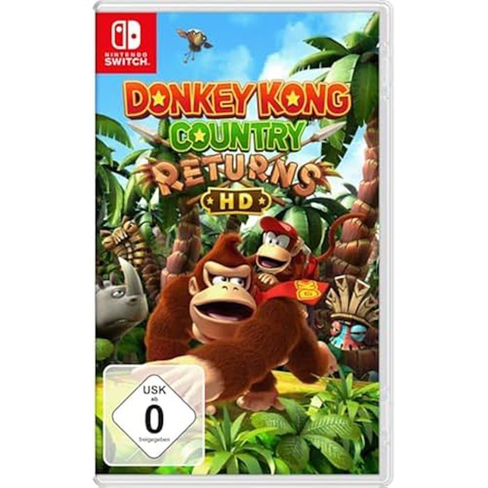 Jeu vidéo - Nintendo - Donkey Kong Country Returns HD - 2 joueurs - Plateforme - Nintendo Switch