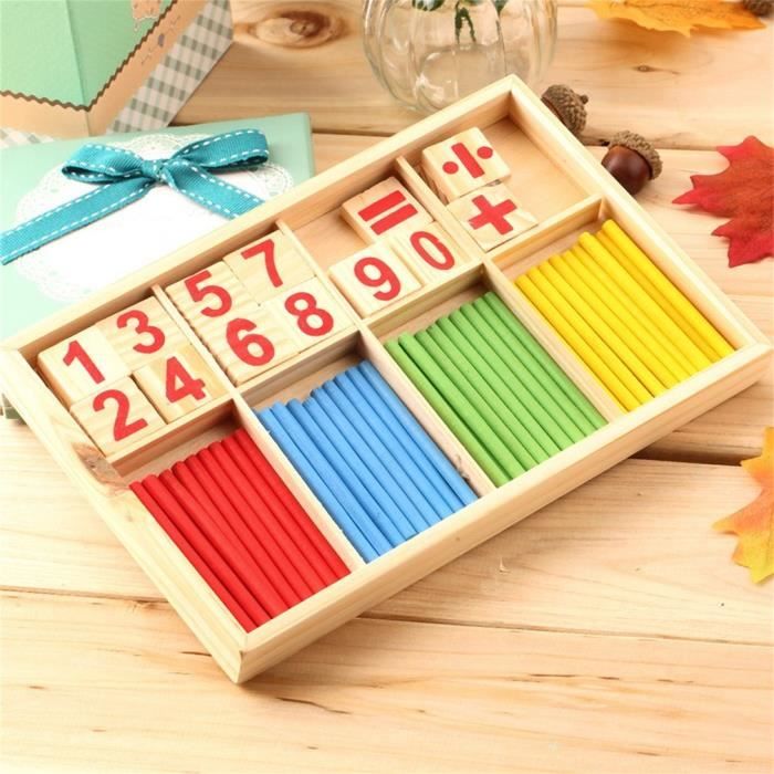 Lot De 200 Bâtons De Comptage - Manipulatives Mathématiques Pour école Primaire Et Apprentissage à La Maison