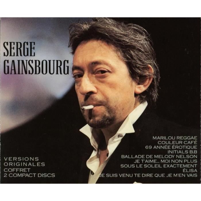 2 CD Collection Serge Gainsbourg - Cdiscount