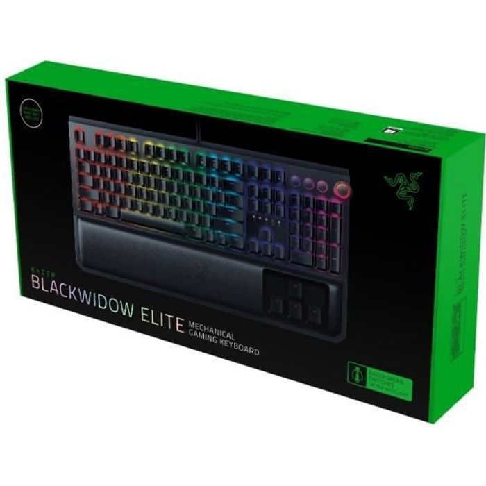 Clavier Gaming Mécanique Razer Blackwidow Green Switch à Prix Carrefour