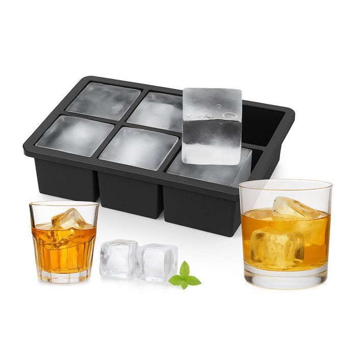 Bacs à Glaçons Silicone - Lot De 2, Glaçons Ronds 4,5cm, Réutilisables, Sans BPA, Vert