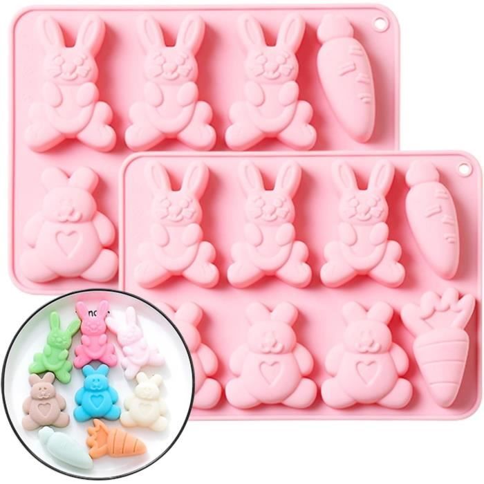 Moule Silicone Lapin De Pâques YELYTR - Pour Bougies, Résine Ou Savon | DIY Déco Festive