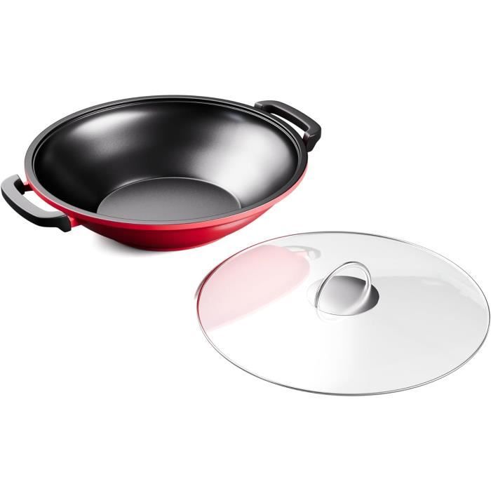 Toci Wok, Poele Wok Induction Avec Couvercle, Woks Et Poêles À Frire
