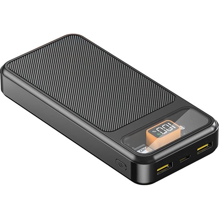 Batterie Externe 24000mAh – Charge Rapide 22,5W – USB-C – Neuf