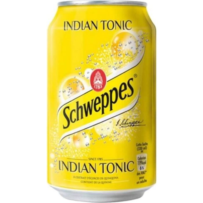 Schweppes Indian Tonic 33cl (pack de 24) Cdiscount Au quotidien