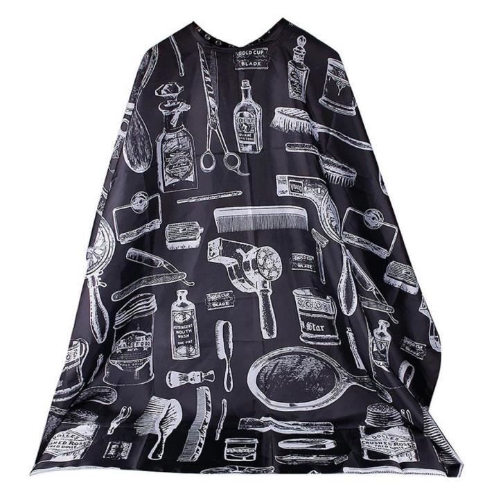 Couper Les Cheveux Waterproof Salon Tissu Barber Robe Cape Coiffeur Coiffeur