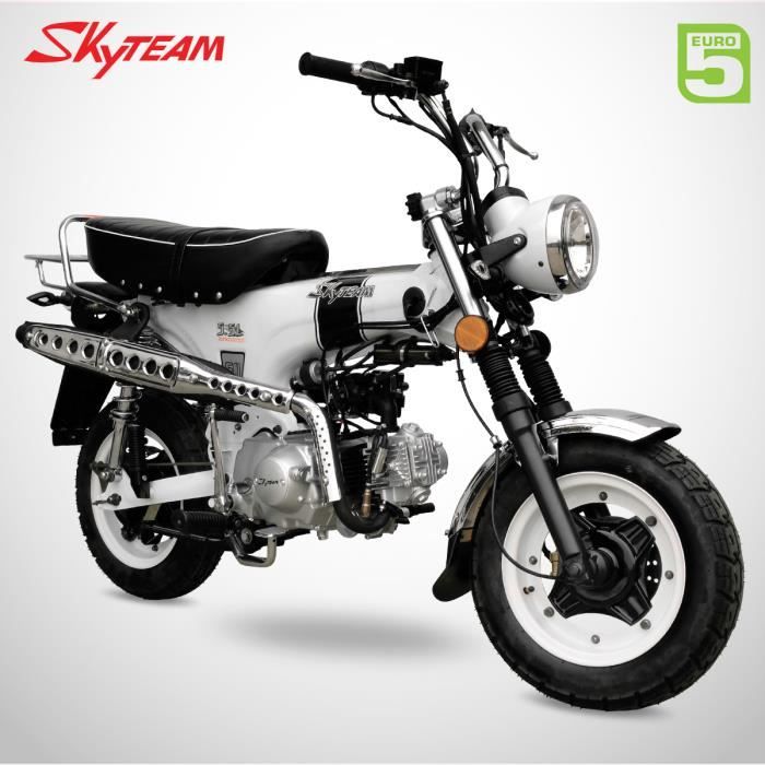 Mini Moto - DAX 50 - Blanc - SKYTEAM