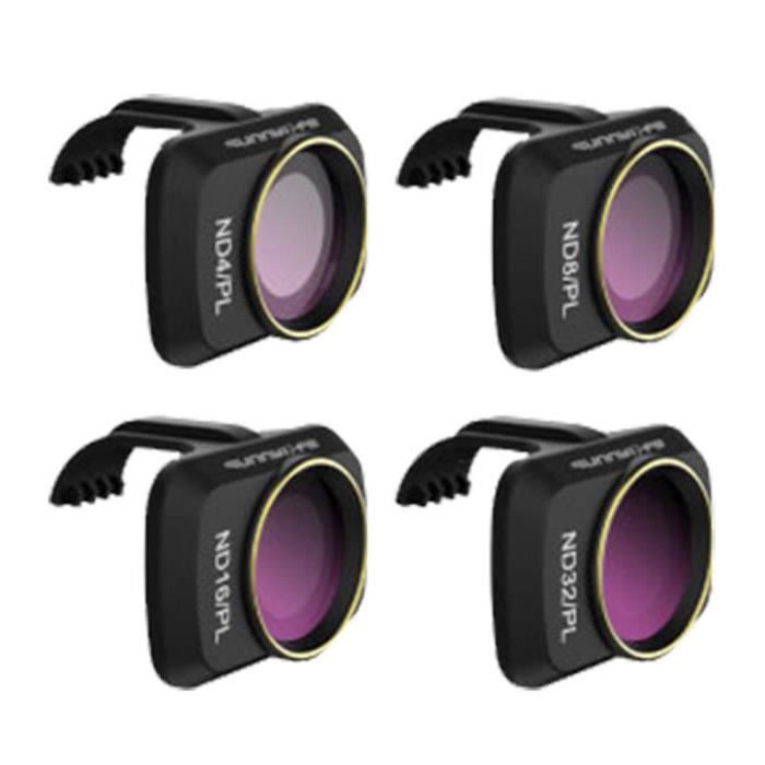 Filtres ND-PL - SUNNYLIFE - MM-FI9255 - Set de 4 - Pour DJI Mini 2 - Utilisation extérieure