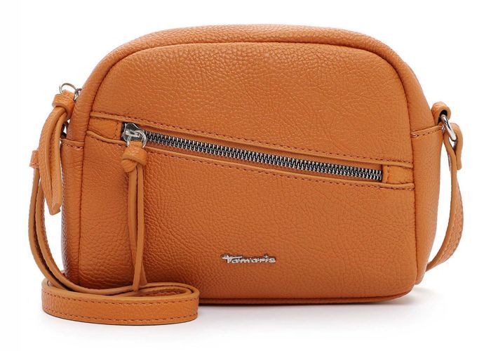 Sac Bandoulière Tamaris TAS Genna Crossover - Marron Foncé - Polyester - Sangle Réglable - Multi-compartiments