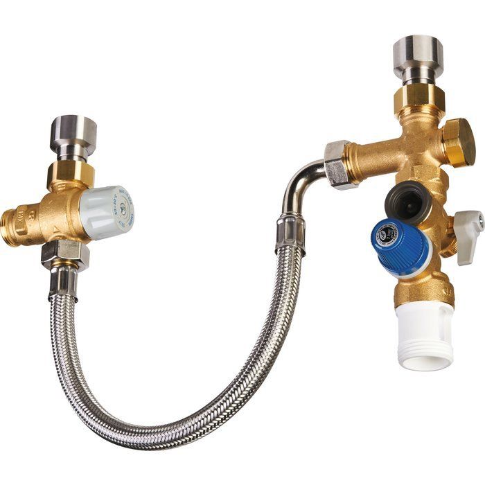 Kit de sécurité chauffe-eau - Siège laiton - Kmixv - Thermador