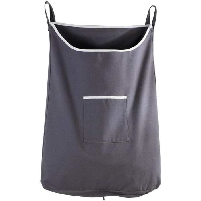 Sac à Linge XXL 100L + 60L DuneDesign Gris - Avec Cordon De Serrage